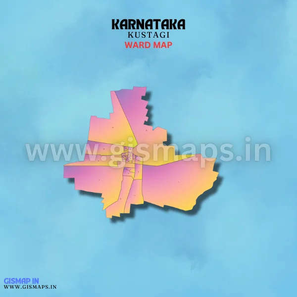 Kustagi Ward Map (Karnataka)